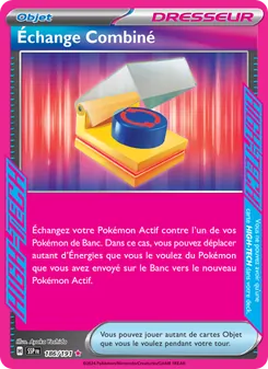 Échange Combiné, Étincelles Déferlantes Nº 186 Holo
