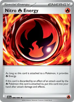 Nitro Fire Energy, Chaos Rising Nº 086 Holo