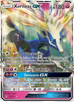 Xerneas GX, Apocalisse Di Luce Nº 90 Normal