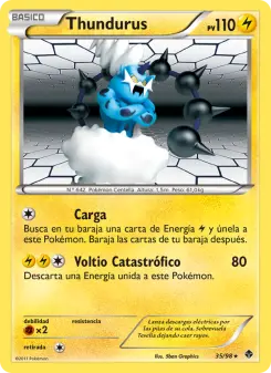 Thundurus, Fuerzas Emergentes No. 35 Normal