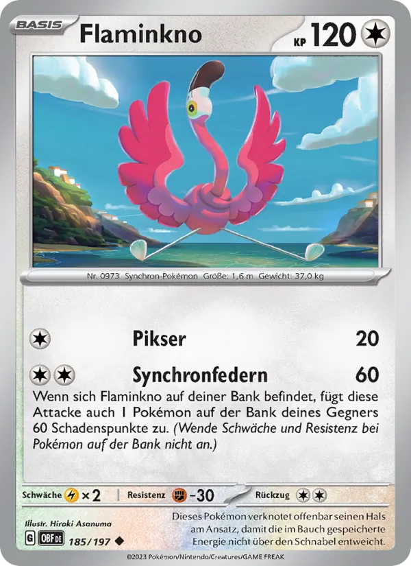 Flaminkno, Obsidian Flammen Nº 185