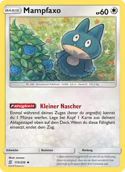 Mampfaxo, Bund der Gleichgesinnten No. 173 Normal