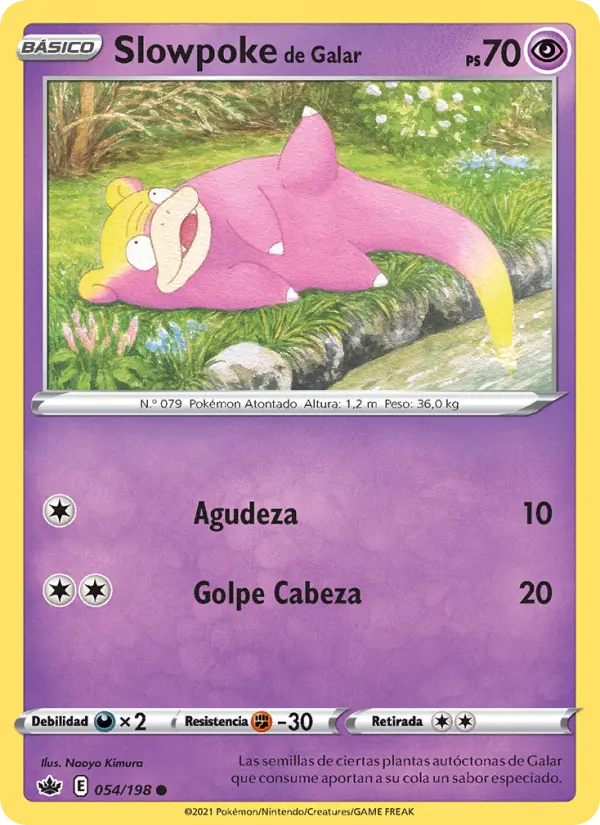Slowpoke de Galar, Reinado Escalofriante No. 54