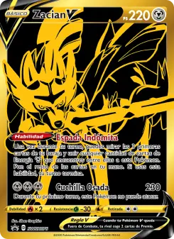 Zacian V, Cartas de promoción ESES Nº SWSH076 Holo