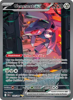 Genesect ex, Fulgor Negro No. 169 Holo