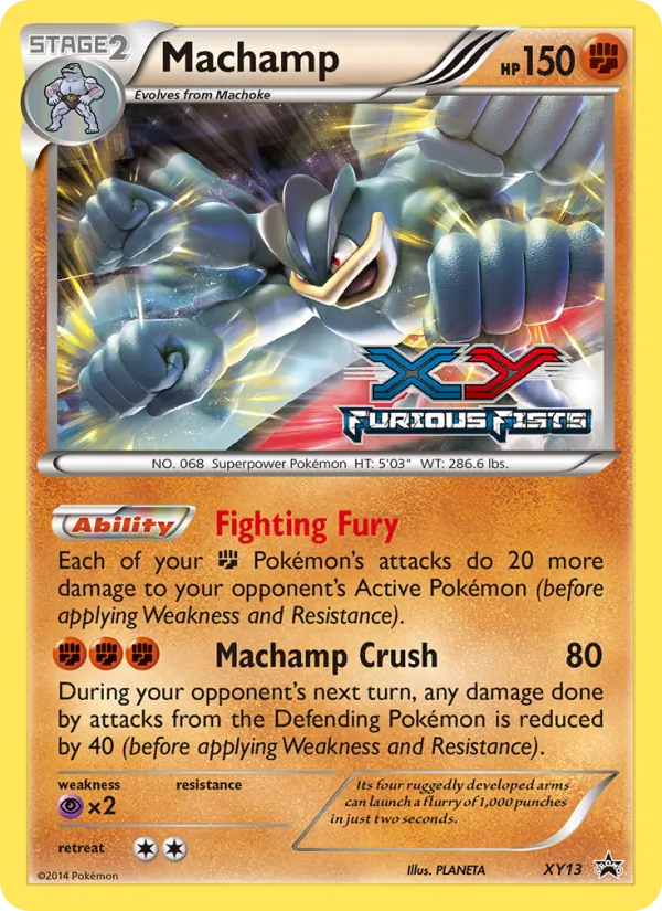 Machamp, XY Black Star Promos No. XY13