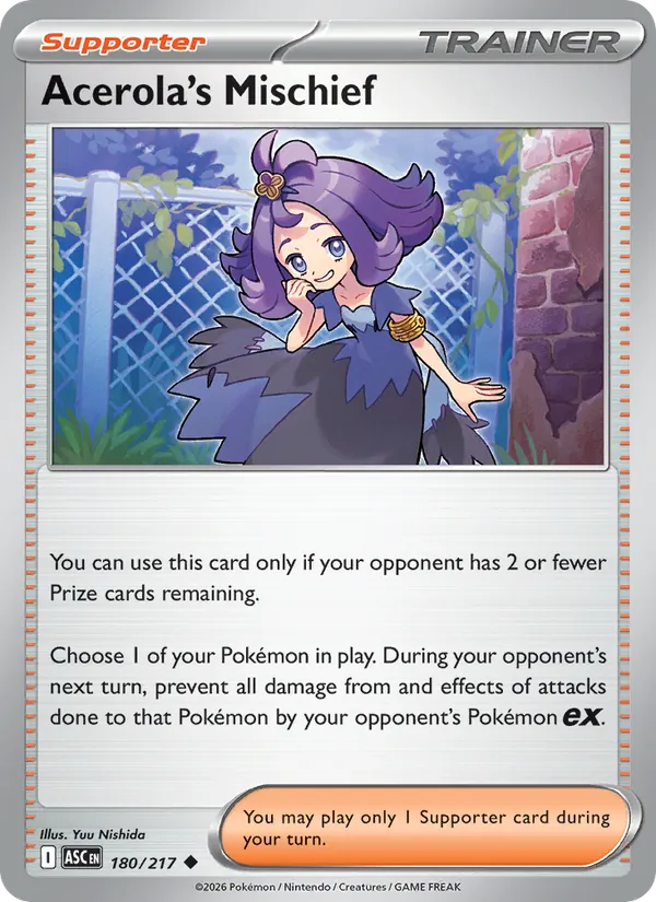 Acerola's Mischief, Ascended Heroes No. 180