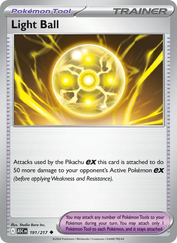Light Ball, Ascended Heroes Nº 191
