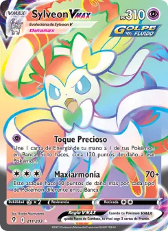 Sylveon VMAX, Cielos Evolutivos No. 211 Holo