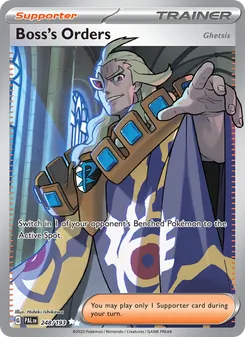 Boss's Orders, Paldea Evolved Nº 248 Holo
