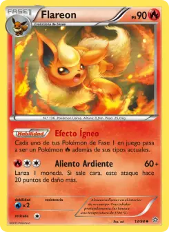 Flareon, Antiguos Orígenes No. 13 Normal