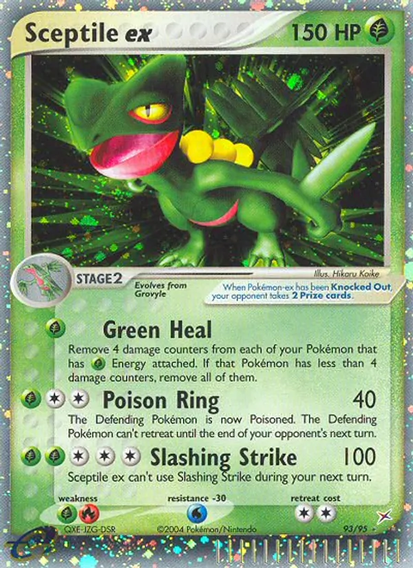 Sceptile ex, Team Magma vs Team Aqua Nº 93