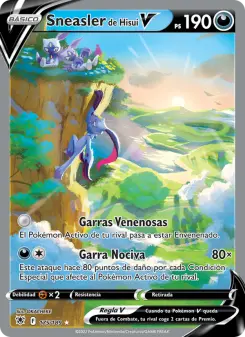 Sneasler de Hisui V, Resplandor Astral Nº 175 Holo