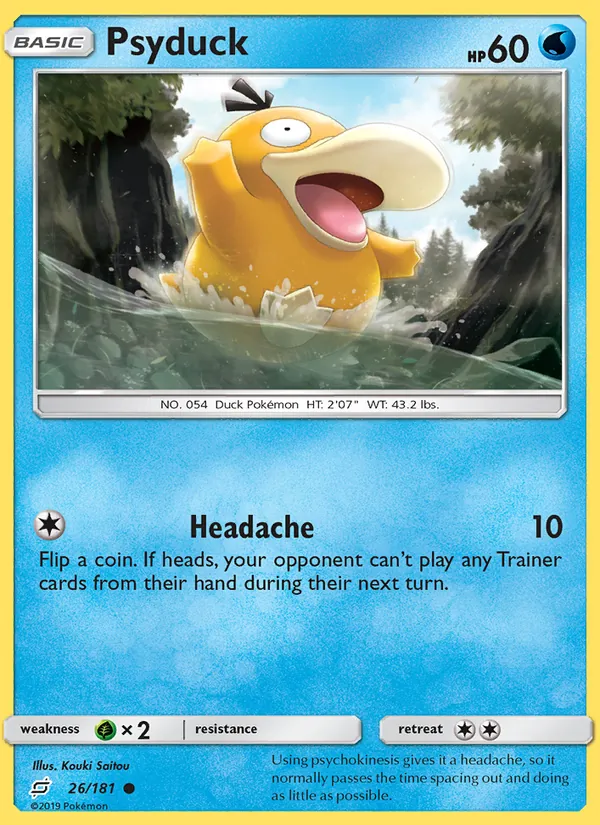 Psyduck, Team Up No. 26