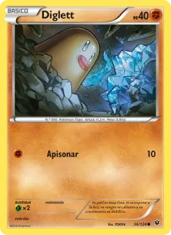 Diglett, Destinos Enfrentados No. 36 Normal