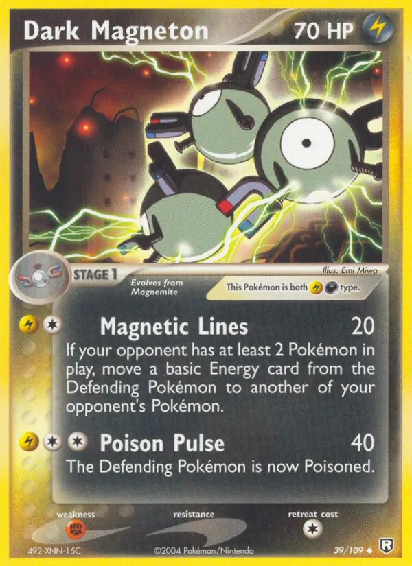 Dark Magneton, Team Rocket Returns Nº 39
