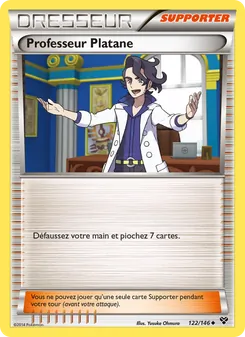 Professeur Platane, XY Nº 122 Normal