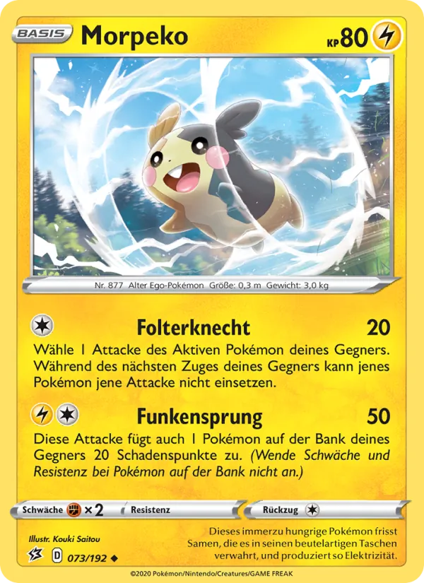 Morpeko, Clash der Rebellen Nº 73