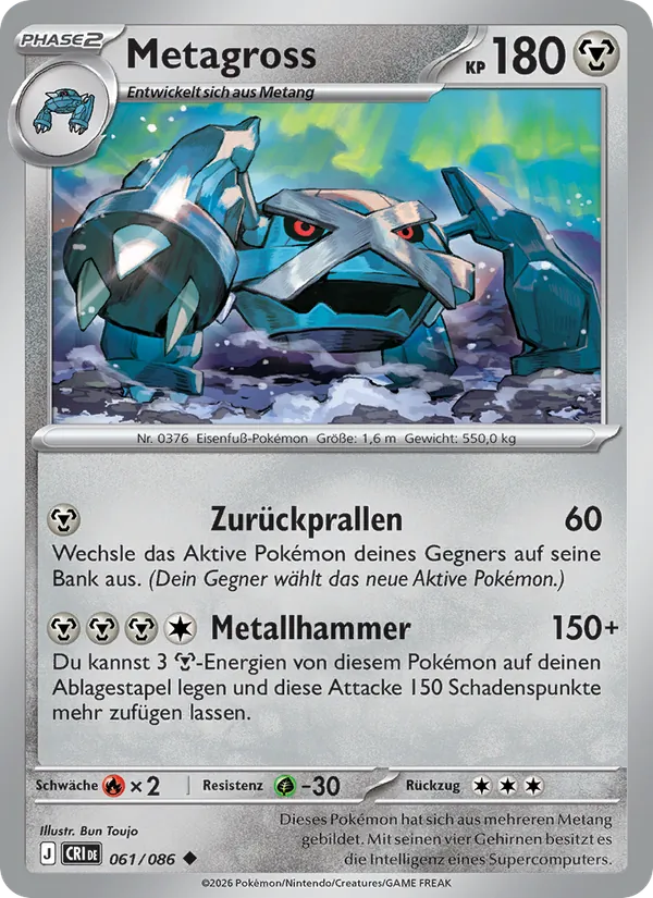 Metagross, Wachsendes Chaos No. 061