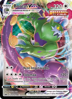 Boréas VMAX, Règne de Glace No. 125 Holo