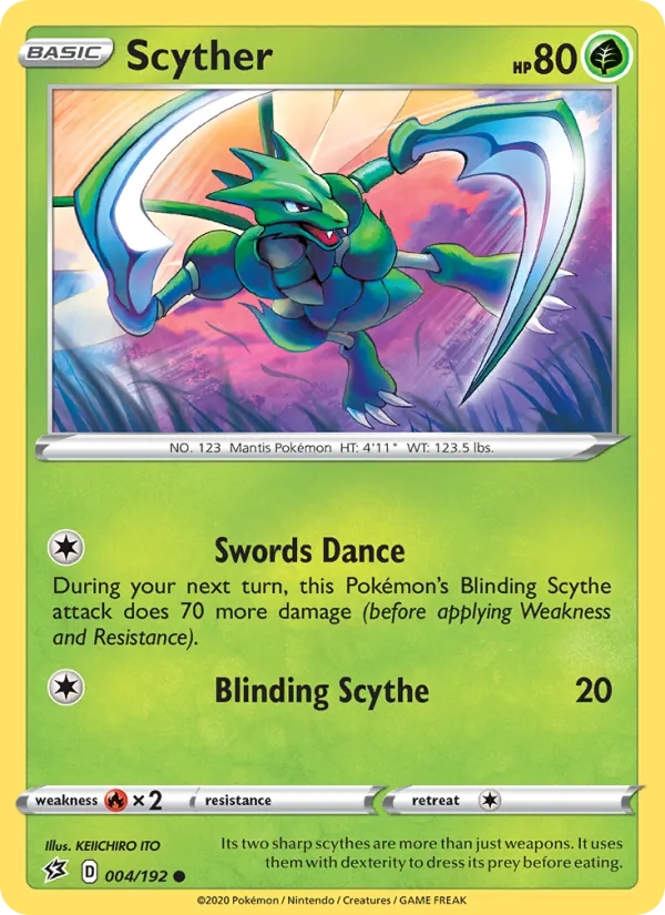 Scyther, Rebel Clash Nº 4