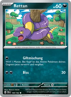 Rettan, Gewalten der Zeit Nº 100 Normal