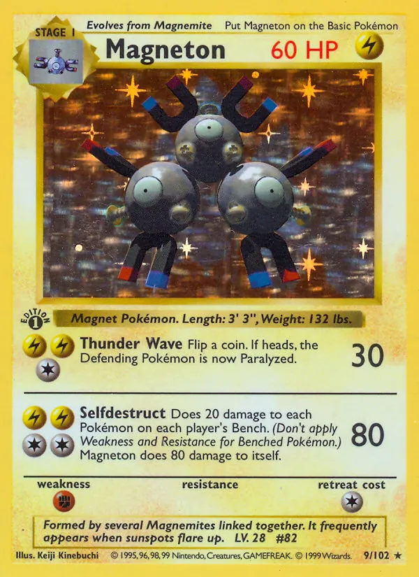 Magneton, Base Set No. 9