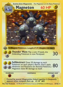 Magneton, Base Set No. 9