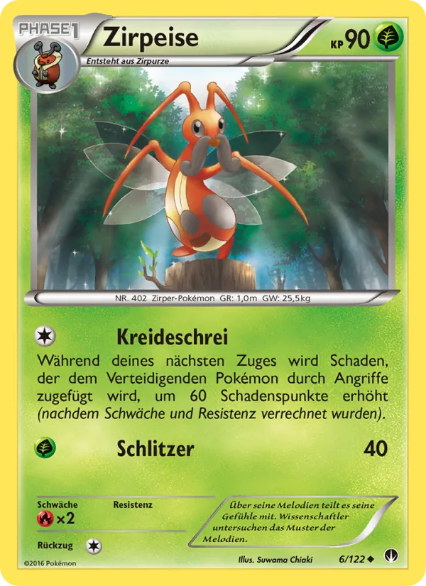 Zirpeise, TURBOfieber Nº 6