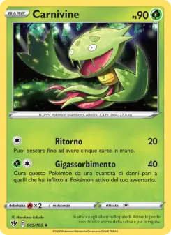 Carnivine, Fiamme Oscure No. 5 Normal