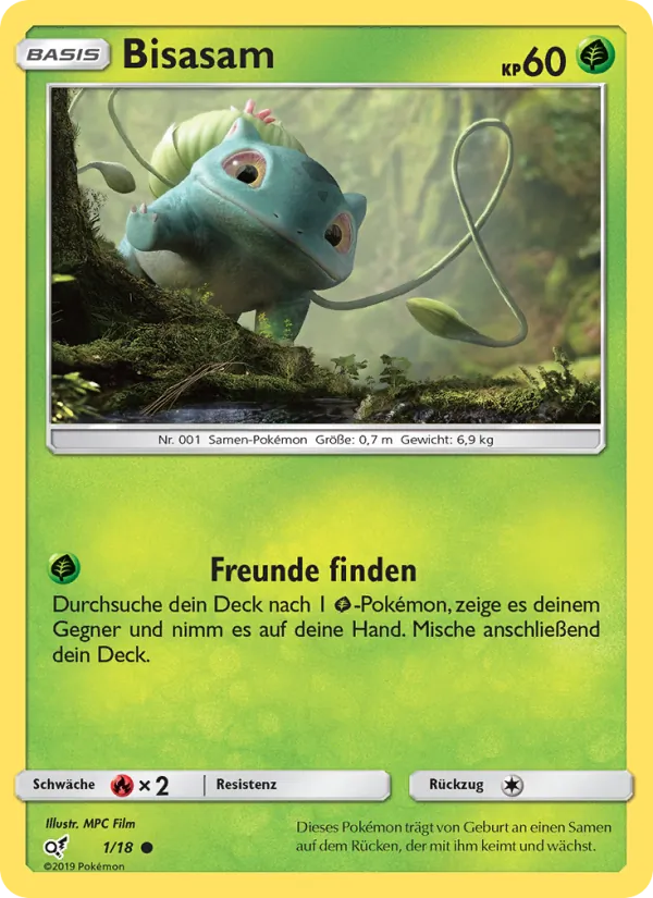 Bisasam, Meisterdetektiv Pikachu Nº 1