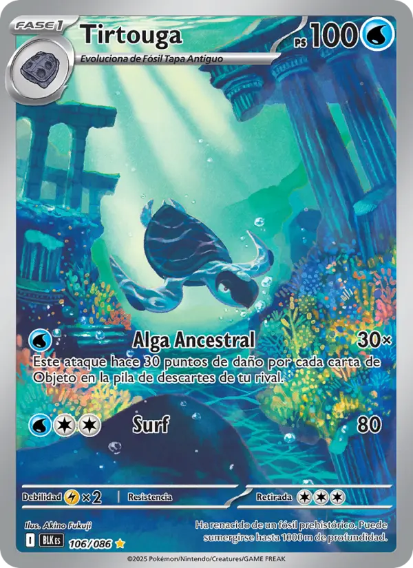 Tirtouga, Fulgor Negro Nº 106