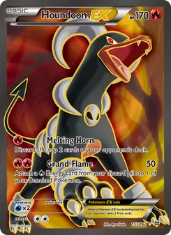 Houndoom EX, BREAKthrough Nº 153 Normal