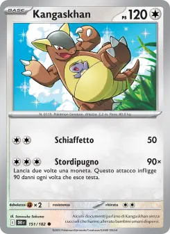 Kangaskhan, Rivali Predestinati Nº 151 Normal