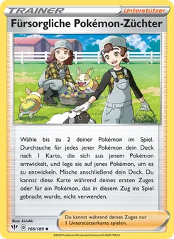 Fürsorgliche Pokémon-Züchter, Flammende Finsternis No. 166 Normal