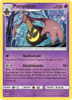 Pumpdjinn, Aufziehen der Sturmröte No. 45 Normal