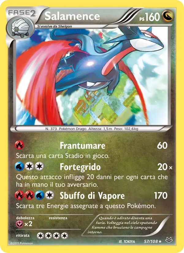 Salamence, Furie Volanti No. 57