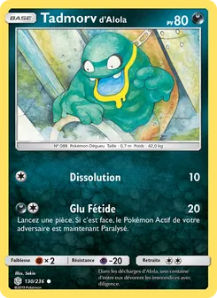 Tadmorv d’Alola, Éclipse Cosmique Nº 130 Normal