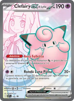 Clefairy-ex di Lylia, SVP Black Star Promos Nº 195 Holo