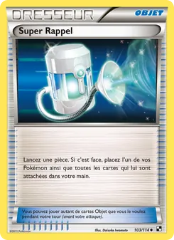Super Rappel, Noir & Blanc Nº 103 Normal