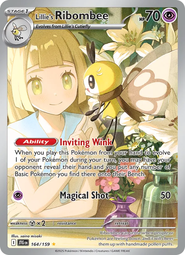 Lillie's Ribombee, Journey Together Nº 164