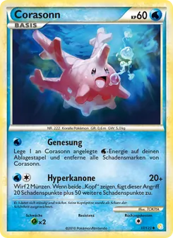 Corasonn, HeartGold SoulSilver No. 37 Normal