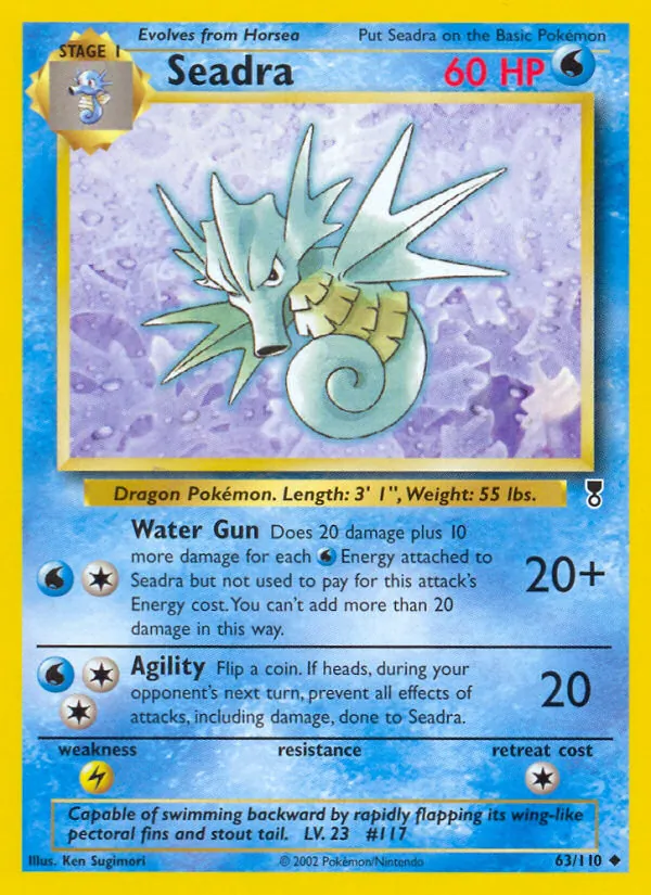 Seadra, Legendary Collection Nº 63
