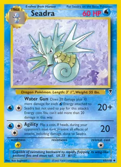 Seadra, Legendary Collection No. 63 Normal
