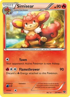 Simisear, XY No. 23 Normal