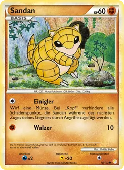 Sandan, HeartGold SoulSilver Nº 79 Normal
