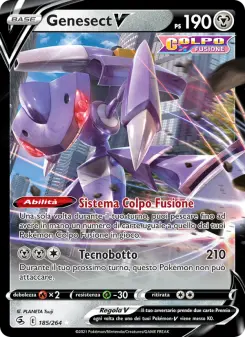 Genesect V, Colpo Fusione No. 185 Holo