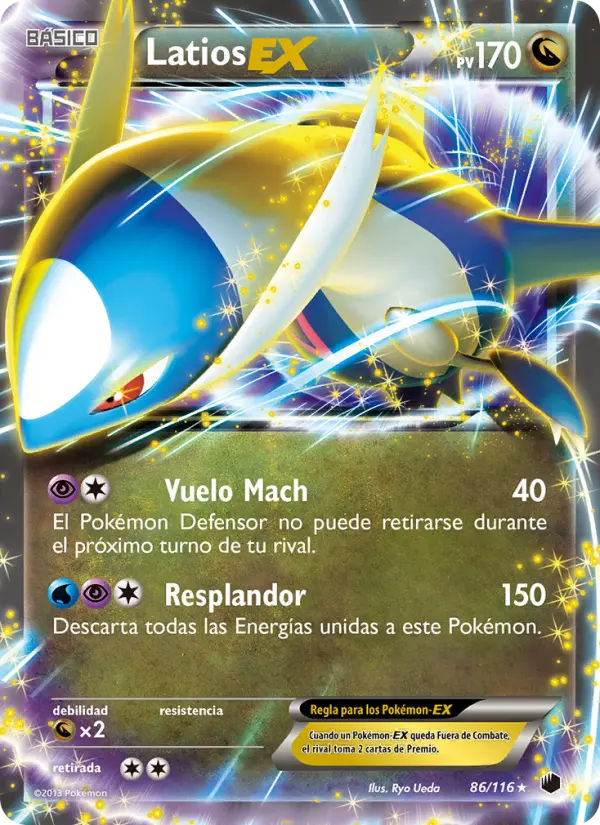 Latios-EX, Glaciación Plasma Nº 86