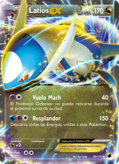 Latios-EX, Glaciación Plasma Nº 86 Normal