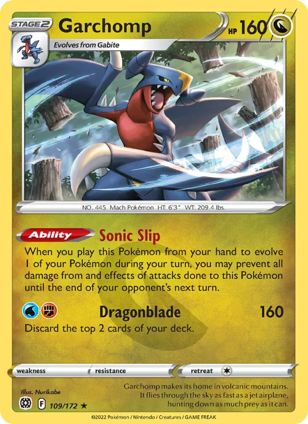 Garchomp, Brilliant Stars No. 109